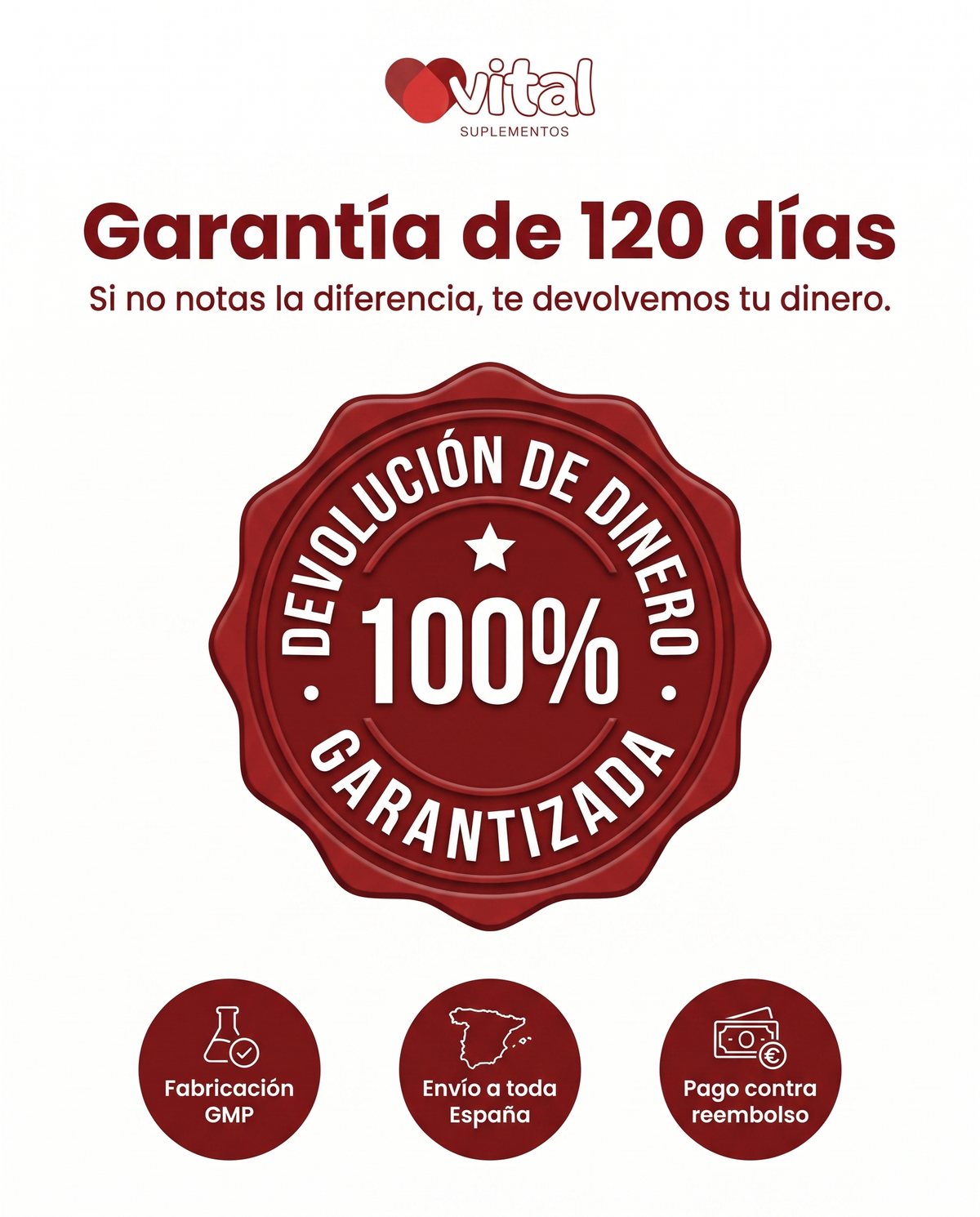 Garantía 120 días